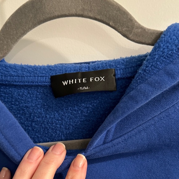 White Fox Blue Hoodie leisure vol 3.5 - Picture 5 of 7
